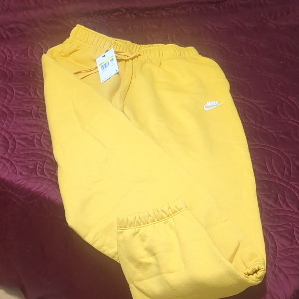 NWT Nike Women's Yellow Joggers